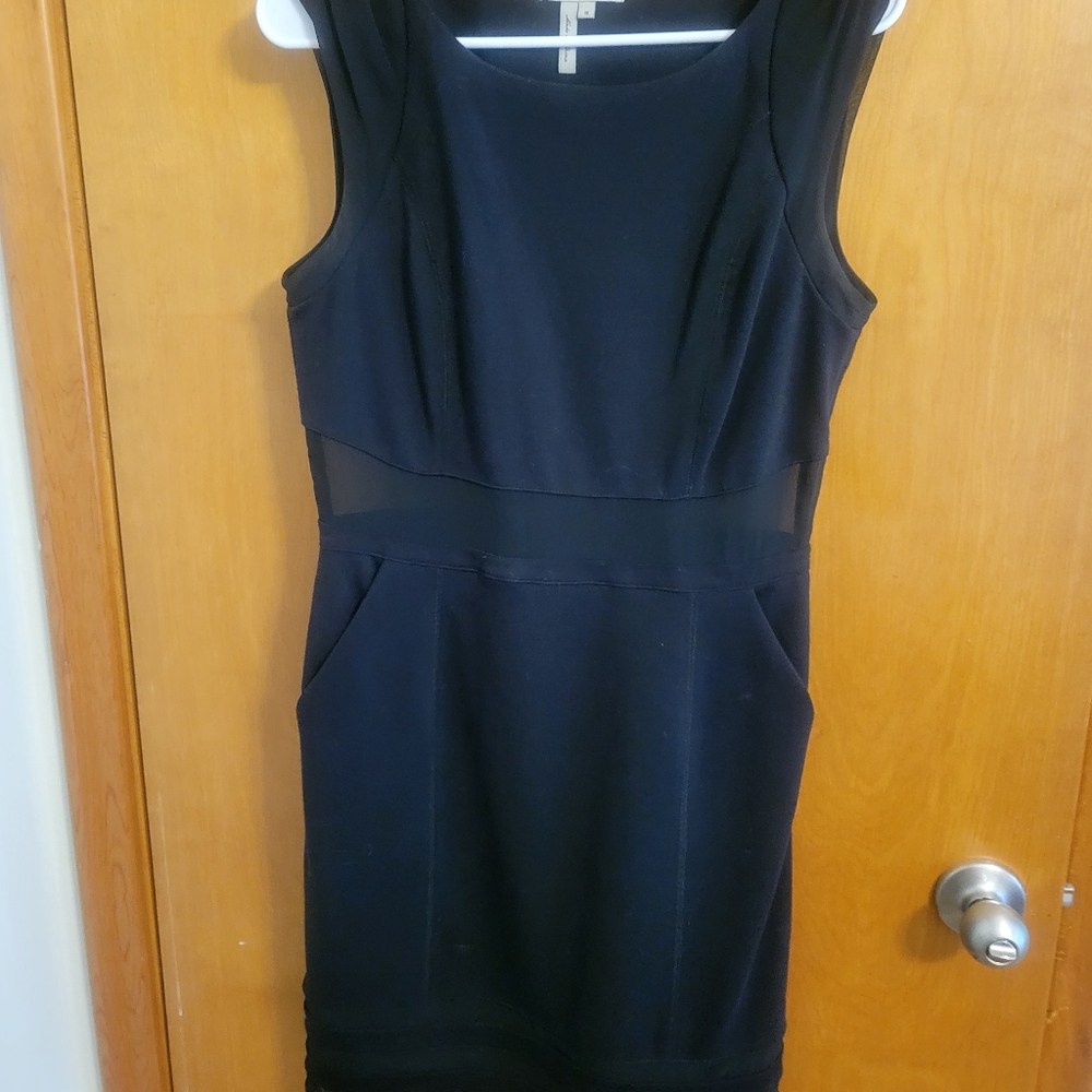 Black cocktail dress